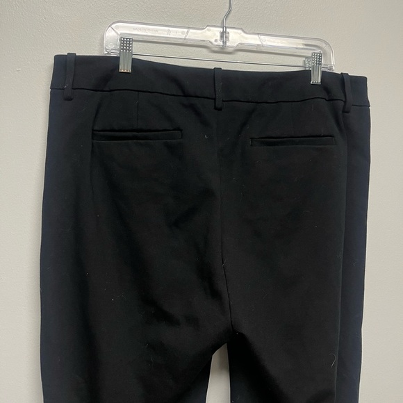 Lord & Taylor Black Ponte Ankle Pant 1X - Picture 3 of 5